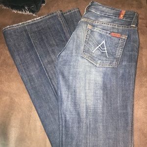 7 for all mankind jeans.